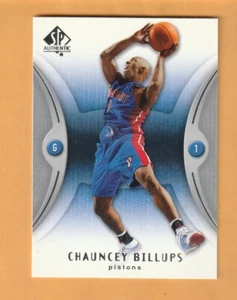 Chauncey Billups Detroit Pistons 2006-07 SP Auténtico #22 Salón de la fama Colorado Buffaloes - Imagen 1 de 2