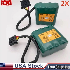 2X NUOVA macchina utensile Okuma 8HR-4/3FAUPC 9,6V batteria ricaricabile E5503-07E-001. - Foto 1 di 6