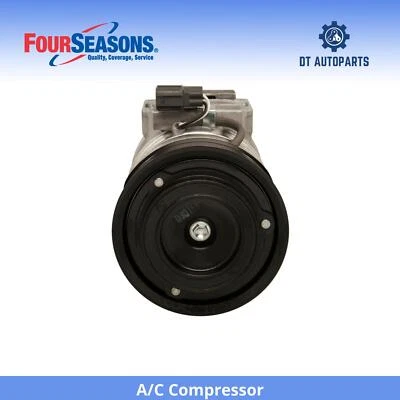 For 1999-2004 Land Rover Discovery A/C Compressor 4 Seasons 2000 2001 2002 2003 - Image 1 of 4