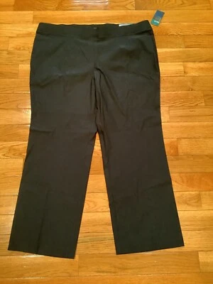 Pantalones Worthington Mujer Negros Pull-On Corte Bota 24W Nuevos con Etiquetas Foto 1 de 4