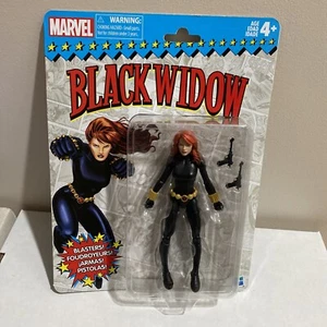 Marvel Legends Retro Wave 1 Black Widow Figur Sealed  - Bild 1 von 2