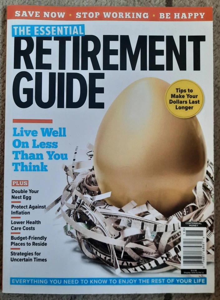 Essential Retirement Guide Magazine Centennial Media Money Live On Less Than  - Image 1 of 1