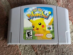 Hey You, Pikachu Nintendo 64 N64 Authentic Tested & Working - Picture 1 of 1