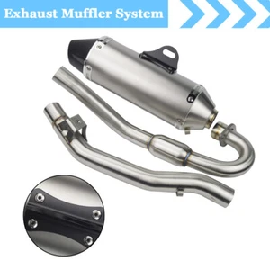Exhaust Muffler Pipe Full System Complete Fits For Honda CRF150F CRF230F - Picture 1 of 15