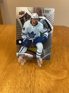 2021-22 UPPER DECK  UD ALLURE BASE CARD # 1 AUSTON MATTHEWS TORONTO MAPLE LEAFS