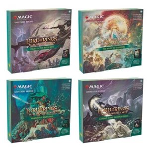 Magic the Gathering Lord of the Rings Scene Box Display 4x Scene MTG LOTR ENG - Zdjęcie 1 z 1