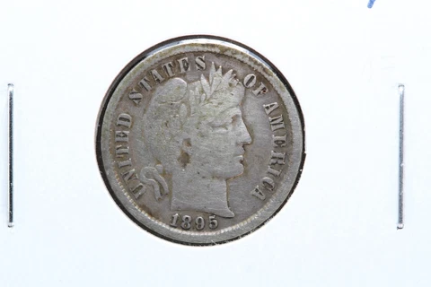 1895-S Barber Dime VG 3GZV Cover