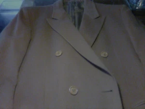 "Piero de Monzi" RENOWN! MENS 100%BEIGE LANA HI END QUALITY OVERCOAT MADE ITALY - Picture 1 of 12