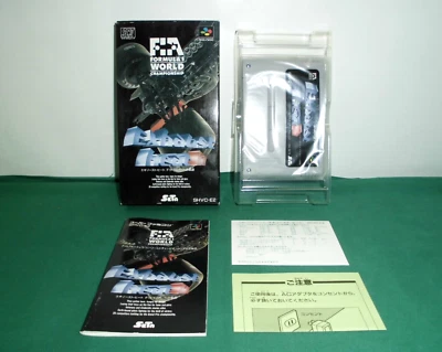 SNES - EXHAUST HEAT 2 FIA Formula 1 - NEW!! Super famicom. Japan game. 13286 - Image 1 of 4