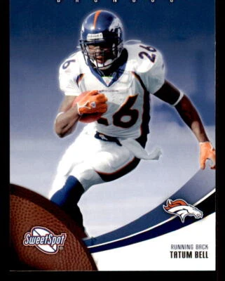 2006 Upper Deck Sweet Spot #31 Tatum Bell Denver Broncos - Image 1 of 2