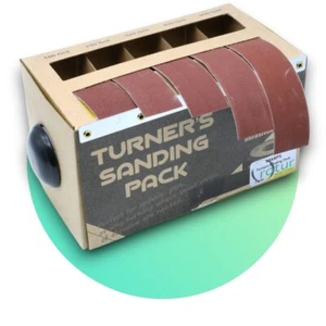 Abrasive Strip Kit 5 Grits Woodturning Pen turning Carving 25mm Roll - Picture 1 of 4