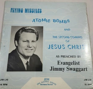 Flying Missiles Atomic Second Coming Jesus Vinyl Schallplatte 1972 Jimmy Swaggart Seal - Bild 1 von 6