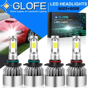 For Scion tC 2005-2013 - 4 Bulb 9005 9006 Front LED Headlight Hi Low Beam Bright - Picture 1 of 8