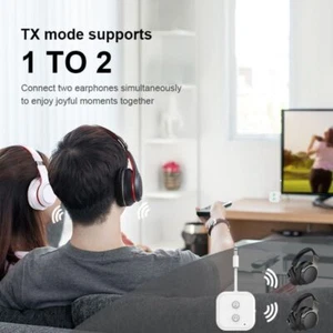 Stereo Music Audio Receiver Wireless Audio Adapter Car Bluetooth Handset - Picture 1 of 5