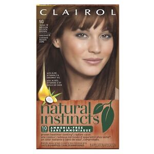 Clairol Natural Instincts 5G Former 18 Pecan Medium Golden Brown Hair Color
