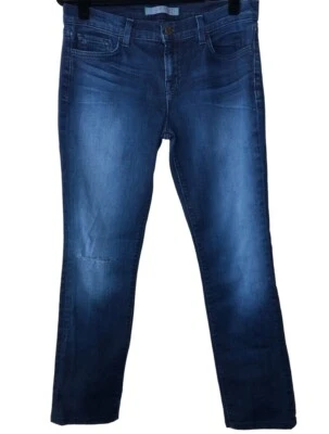 J Brand Lightly Distressed Pencil Leg Dark Wash Blue Jeans Size 30/ 10 - Image 1 of 4