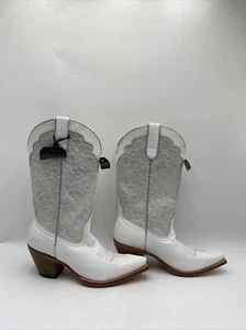 Shyanne Women's Billie Western Boots White Size 9.5M - Picture 1 of 8