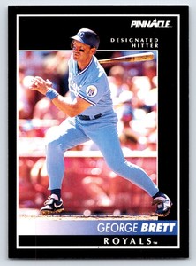 1992 Pinnacle Baseball George Brett #60 Kansas City Royals