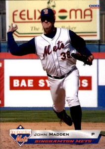 2009 Binghamton Mets Choice #13 John Madden Harmony Florida FL Baseball Card
