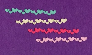 HERZ Bordüre # 3 Stanzformen Sammelalbum Karten - Bild 1 von 1