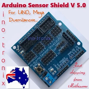 Sensor Shield Expansion Extension Board V 5.0 for Arduino UNO MEGA Duemilanove. - Picture 1 of 5