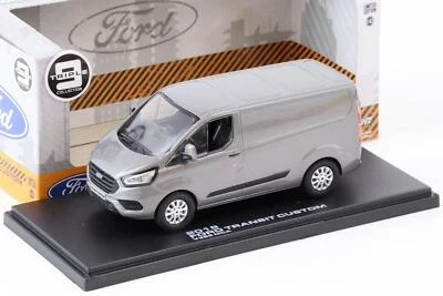 1:43 Greenlight 2018 Ford Transit Personalizzato V362 MCA Van Magnetico Grigio - Immagine 1 di 3