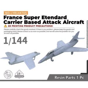Yao's Studio LYR705 1/144 Military Model Kit France Super Etendard Carrier Based - Picture 1 of 4