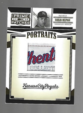 Carlos Beltran 2005 Donruss Prime Patches Portraits Laundry Tag 12/15 ⚾