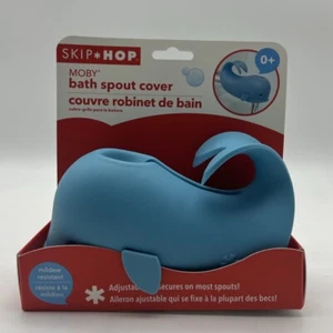 Skip Hop Moby Bath Tub Spout Cover Blue Whale Baby - Picture 1 of 5