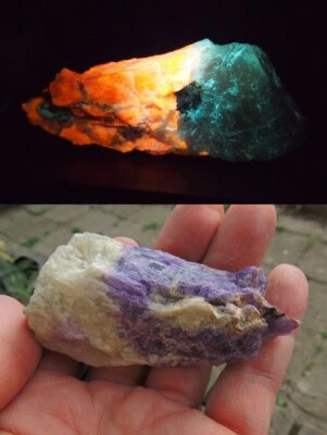 TOP großer Hackmanit UV aktiv deutliche Tenebrescence aus Afghanistan Badakhshan - Bild 1 von 4