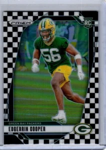 Panini Prizm Edgerrin Cooper Checkered SSP Rookie - Picture 1 of 2