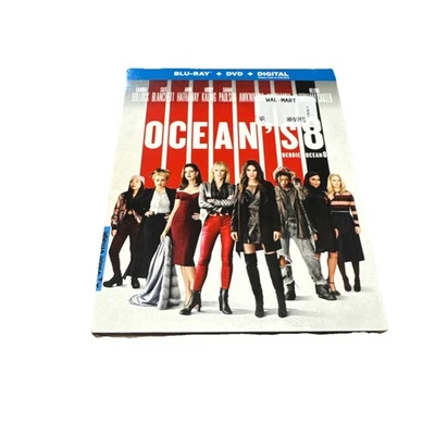 Ocean's 8 - Blu-Ray/DVD/Digital- Brand New Sealed With Slipcover Sandra Bullock - Image 1 of 2