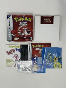 Pokemon: Ruby Version for Game Boy Advance *GBA* Complete CIB w/ New Battery - Picture 1 of 18