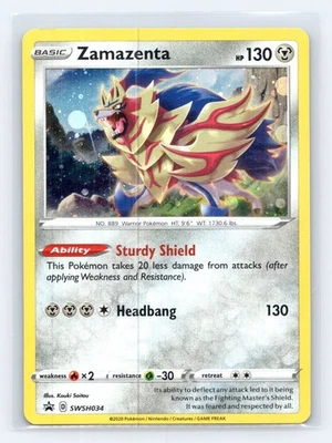 Zamazenta - Promo SWSH: Sword & Shield Promo Cards SWSH034 Near Mint - Image 1 of 2