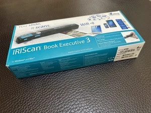 IRIScan Book 3 Executive WiFi Scanner Portatile Windows Mac Smartphone A4 900dpi - Photo 1/6