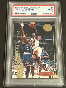 1994-95 1994 UD SP CHAMPIONSHIP SERIES MICHAEL JORDAN #41 PSA 9 MINT 🐐 #45 JSY - Bild 1 von 2