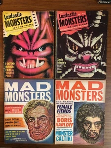 Fantastische Monster #4 und #5 - MAD MONSTERS #3 und #9 GRADED - 1962 - Bild 1 von 4