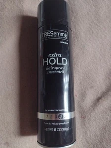 TRESemme Extra Hold Unscented Hairspray 24hr Frizz Control 11 oz old formula 4 - Picture 1 of 3