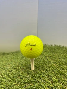 Titleist Pro V1X 2024 Yellow 4A Golf Balls - Single - Picture 1 of 3