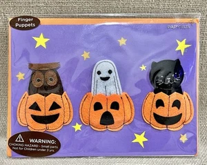 VTG Papyrus HAPPY HALLOWEEN CARD-Owl-Ghost-Black Cat for Family & Friend-NEW-1Ea - Picture 1 of 2