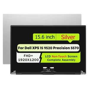 Schermo LCD non touch 15,6" per Dell XPS 15 9520 FHD+ gruppo superiore completo argento - Foto 1 di 5