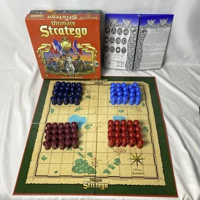 Ultimate Stratego Board Game Winning Moves 1997 COMPLETE CIB Vintage - Image 1 of 4