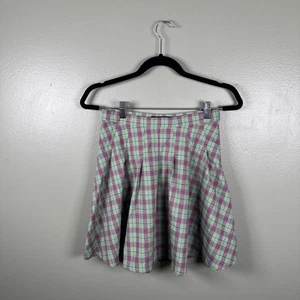 Falda plisada Daisy Street Pretty Punk Pastel Preppy para mujer talla pequeña” - Imagen 1 de 8