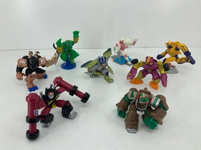 8 x Transformers - Robot Heroes - Beast Wars - Mini Figures 2007 -08 - Hasbro - Image 1 of 4