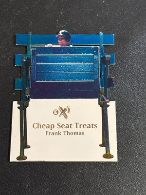 1998 Skybox EX 2001 Cheap Seat Treats Die-Cut Frank Thomas #1CS White sox - Image 1 of 2