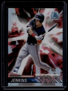 2024 Bowman Draft #PP-14 Walker Jenkins Plasma Power Refractor #/250 - Imagen 1 de 2