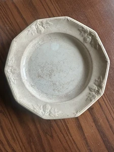 Plato de cena antiguo de porcelana Ironstone  - Imagen 1 de 13