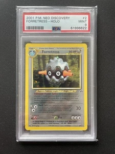 PSA 9 Forretress Neo Discovery 2/75 Holo Mint - Picture 1 of 2