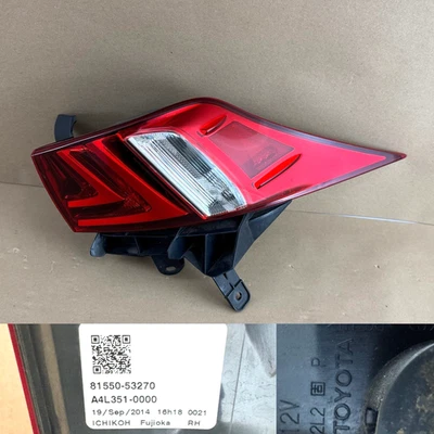 Luz trasera LED exterior lateral para pasajero Lexus IS250 IS350 2014 2015 2016 FABRICANTE DE EQUIPOS ORIGINALES Foto 1 de 4