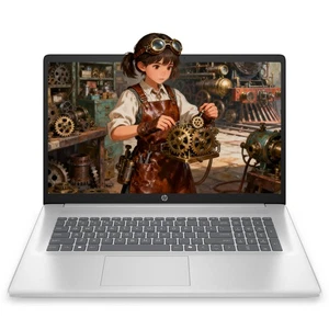 HP 17.3" FHD Laptop computer 2.7 GHz ~ 4.3 GHz AMD Ryzen 5-7430U 16GB RAM 256GB - Picture 1 of 6